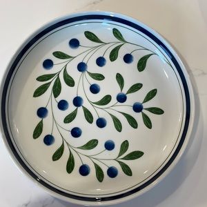 Dansk Berries Deep Round Platter